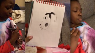经典回顾：女儿画妈