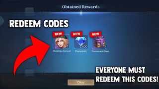 GIFT CHEST REDEEM CODE CLAIM RANDOM FREE SKIN & DIAMONDS + MORE REWARDS! | MOBILE LEGENDS 2022
