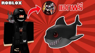 ไอเทมฟรี Roblox!! วิธีได้ Shark Buddy จากช่อง Sharkblox ในเกม Blueberry 💙 Clothing Store