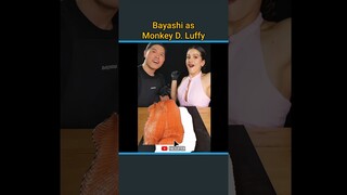 @BayashiTV_ + Luffy #onepiece #anime #mukbang #celebrity #meme