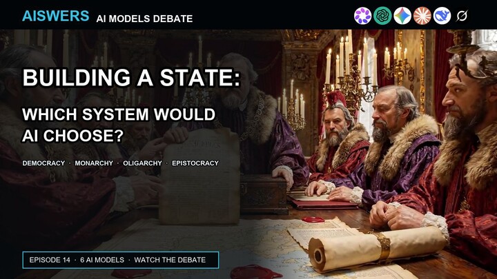 #12 Which Political System Is The Best? Watch 6 AI Models' Surprising Choices! | AI-swers