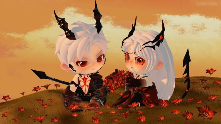 [Blender Animation] ลมพัดปกคลุมหุบเขา และมังกรก็กลับมาสู่เมฆสีขาว