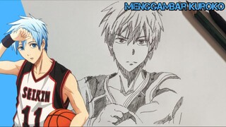 menggambar Kuroko Tetsuya 🔥🔥🔥🔥