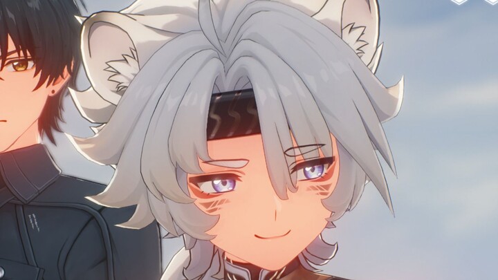 Lingyang teasing ears and wagging tail for one minute – pure enjoyment