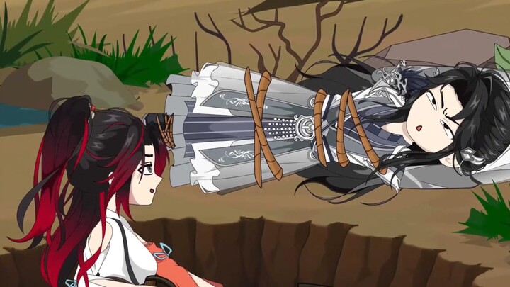 I was buried by my senior sister at the beginning
