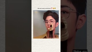 Who else wants to do this!? 😜🤣#xiaozhan☺️#shortvideo🤗 #trending💖#yizhan'sfans🥰💚