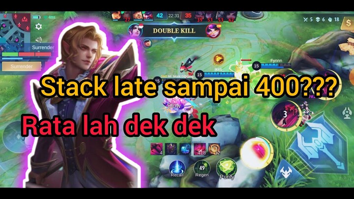 BUILD ITEM CECILION TERSAKIT 2022 MUSUH AJAK LATE GAME 400+++ STACK • GAMEPLAY MOBILE LEGENDS