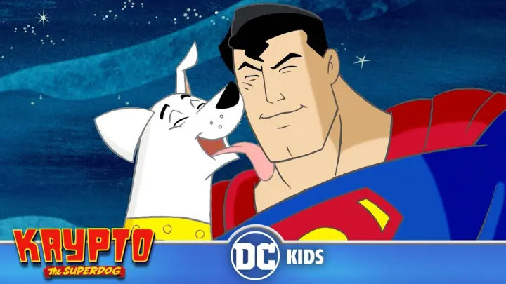 Krypto The Superdog | A Visit from Superman! | @DC Kids