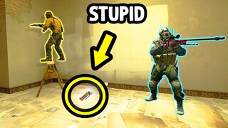 15 epic STUPID MOMENTS! - CS:GO BEST ODDSHOTS #626