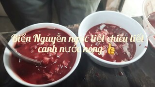 Biển nguyễn ngọc đánh tiết canh chủ quán phải kính nể.