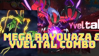 MEGA RAYQUAZA COMBO YVELTAL BANYAI @rizalyvmc - MEGAMON