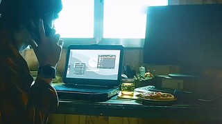 被核污水污染的海洋里面出现了巨兽，男人被卷入海底