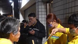 Walikota Jiang mengunjungi Tim Kebersihan Kota Taipei dan berterima kasih kepada mereka atas dedikas