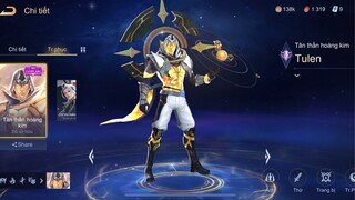 Liên Quân Mobile - Review Skin Tulen Tân Thần Hoàng Kim