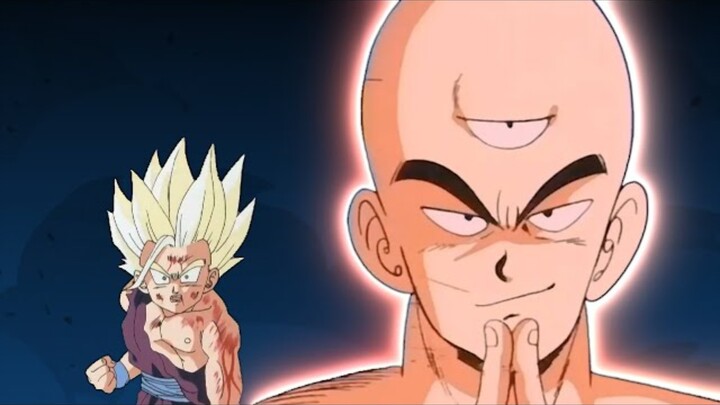 [نقل من يوتيوب] ماذا لو ارتدت ضربة كا-مي هاتشي من تيان جين فان على غوكو شارو (لإنقاذ غوكو شين)؟