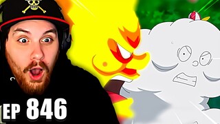 One Piece Episode 846 REACTION | A Lightning Counterattack! Nami and Zeus the Thundercloud!