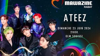 ATEEZ Live at Mawazine Festival 2024