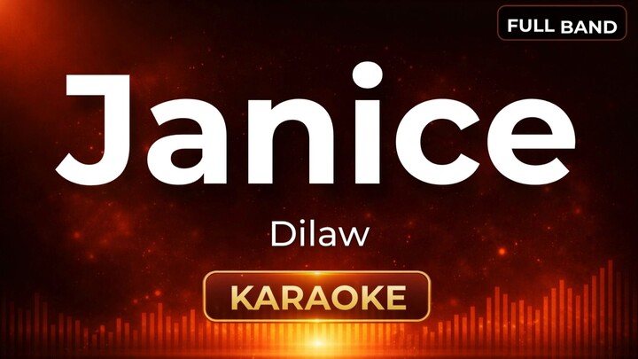 Janice - Dilaw | Karaoke Version | Full Band