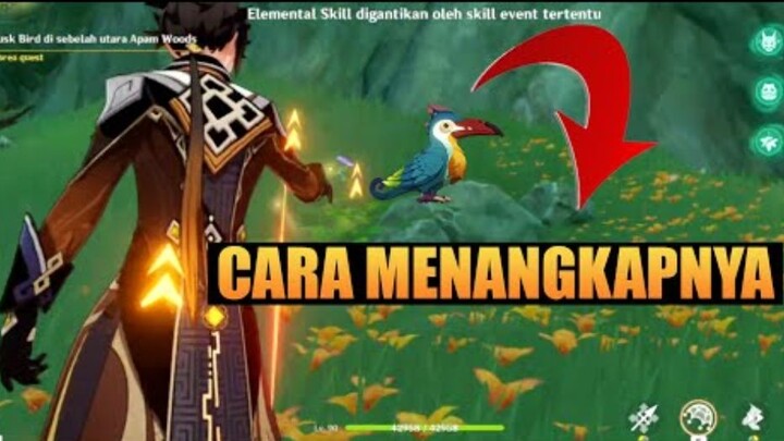 Hidden World Quest [Pertemuan Singkat Dengan Burung Langka] - Genshin Impact Indonesia