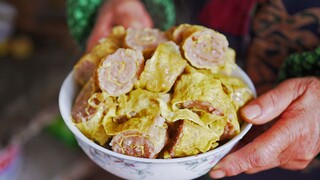This bowl of pure handmade egg rolls from my hometown has a flavor of the New Year that you can’t fi