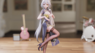 【Luo Tianyi|MMD】_Drunken Flower Shade_Cloth Calculation_2K