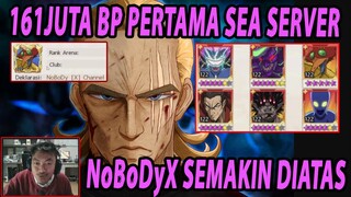 🔥🔥NoBoDyX SEMAKIN DIATAS ANGIN!! 161JUTA PERTAMA SEA SERVER! - ONE PUNCH MAN:The Strongest