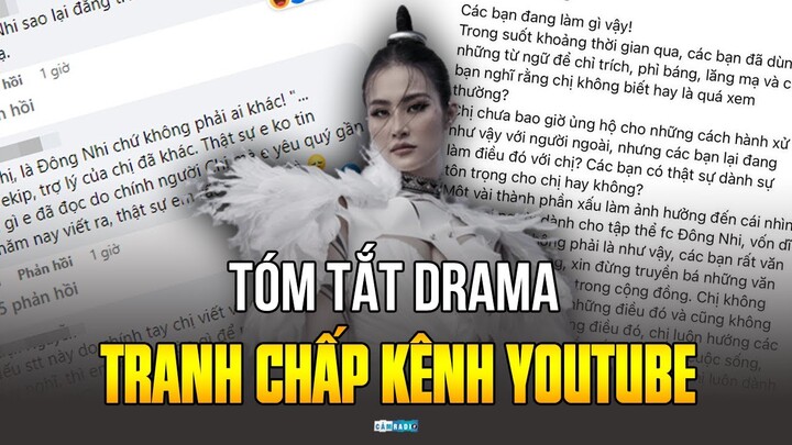 Tóm tắt drama tranh chấp kênh youtube giữa Đông Nhi và FC