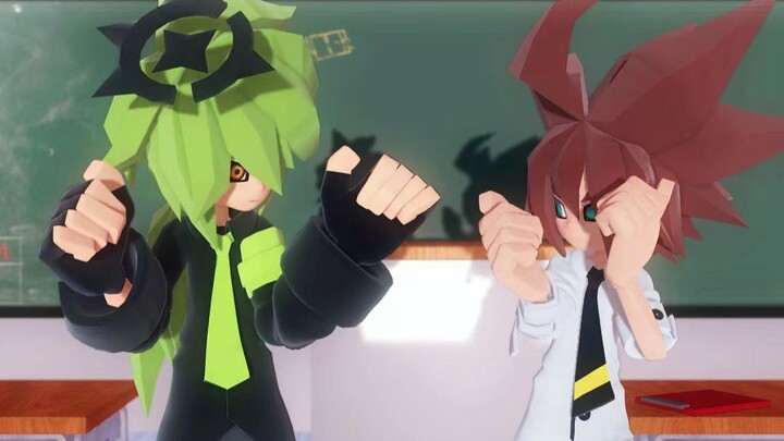 [Aotu World MMD] [Zan An] Shocked! ! I found this video in Mr. Zande's mobile album...