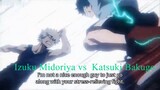 My Hero Academia S3 2018: Izuku Midoriya vs  Katsuki Bakugo