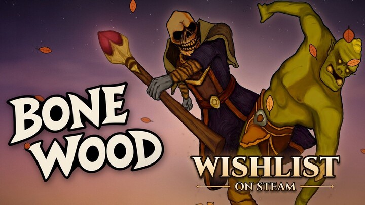 《BONEWOOD》首支预告片｜灵感来自经典《魔兽争霸》的塔防肉鸽，将支持简体中文