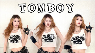 【QQ秀挑战】顶着雨琦的头发跳刷位 Tomboy翻跳 超级洗脑