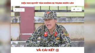 Diệu Nhi quyết tâm không bị trụng nước lèo và cái kết :)) p2 #showbiz