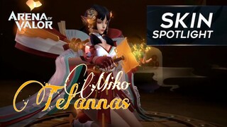 【AOV】Skin Baru Miko Tel'annas | ARENA OF VALOR | LiênQuân | ROV | 傳說對決