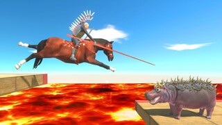 Don't Fall in Molten Lava - Animal Revolt Battle Simulator