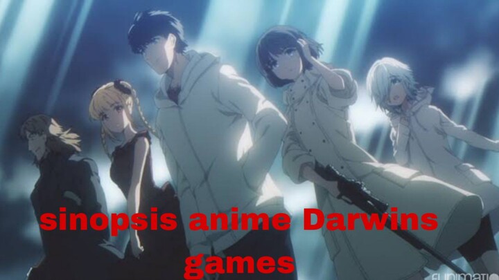 review anime Darwins games , genre, action ,games , isekai