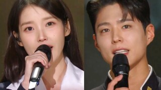 IU x 朴宝剑 合唱《山村少年的爱情故事》舞台！