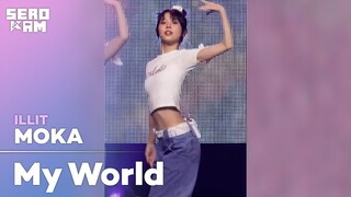 【ILLIT】241021 境萌花 MOKA - My Wolrd KCON GERMANY 直拍