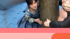 Shen Yue and Chen Zheyuan visit the zoo. Xiao Chen - Is this zoo a must?