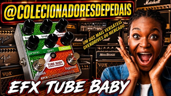 Brazilian Pedals - Tube Baby Drive from EFX Custom - #CDP004