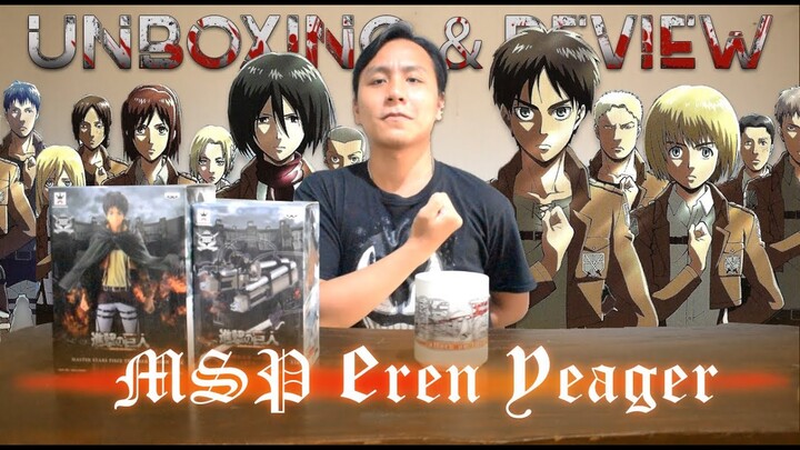 UNBOXING MSP EREN YEAGER ATTACK ON TITAN