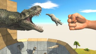 EPIC Punch into Dynamite Well - Animal Revolt Battle Simulator