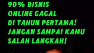 90% Bisnis Online Gagal di Tahun Pertama! Jangan Sampai Kamu Salah Langkah!