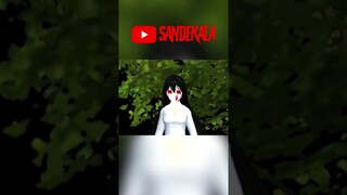 PANIK! SUPIR AMBULANCE DI JAILIN MBAK KUNTI  😱😱  #sakuraschoolsimulator #shorts #sakurahantu