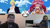 Big Mom's ship appears in Dressrosa reaction mashup - one piece