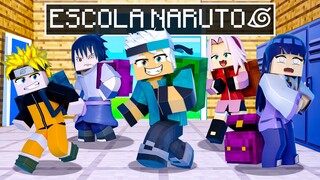 PRIMEIRO DIA na ESCOLA NARUTO!
