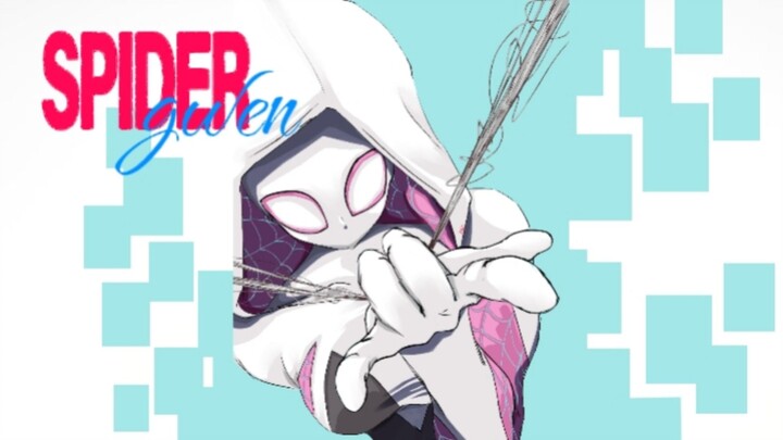 speed draw fanart | [ spider gwen ]