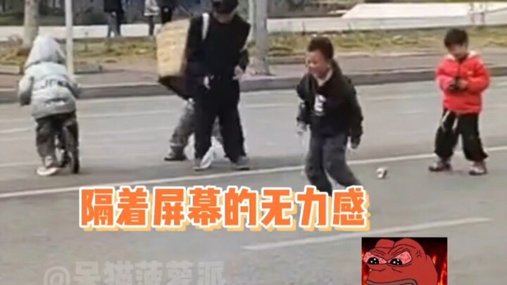 Grandpa’s mom is anxiously pacing in the sky.