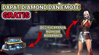 Cara Dapat Emote & Diamond FF Gratis terbaru 2021 |  GIVE AWAY DIAMOND