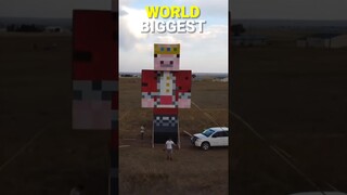 Top 3 Real Life Minecraft Statue 😮🔥 #shorts #technogamerz #minecraft