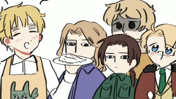 【aph manuscript】Western sketches (1)